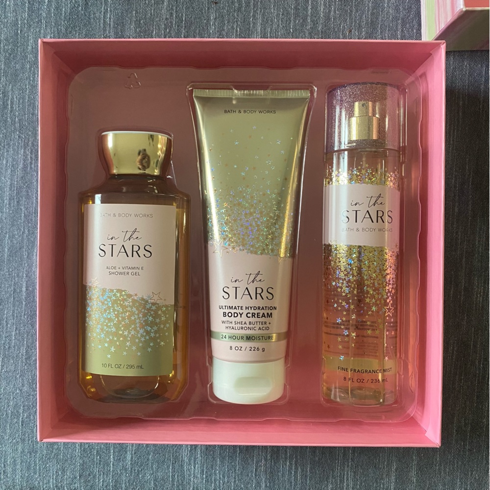 NIB Bath and Body Works ‘In The Stars’ Gift Set - Box titled “You are the Best”